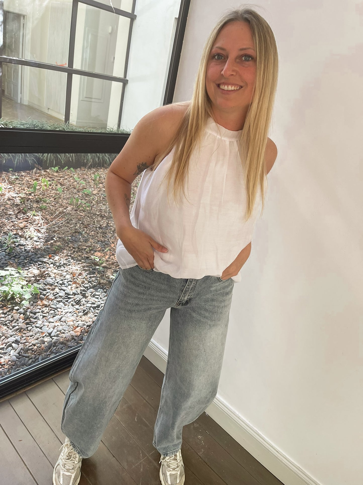 Sorella chic top white