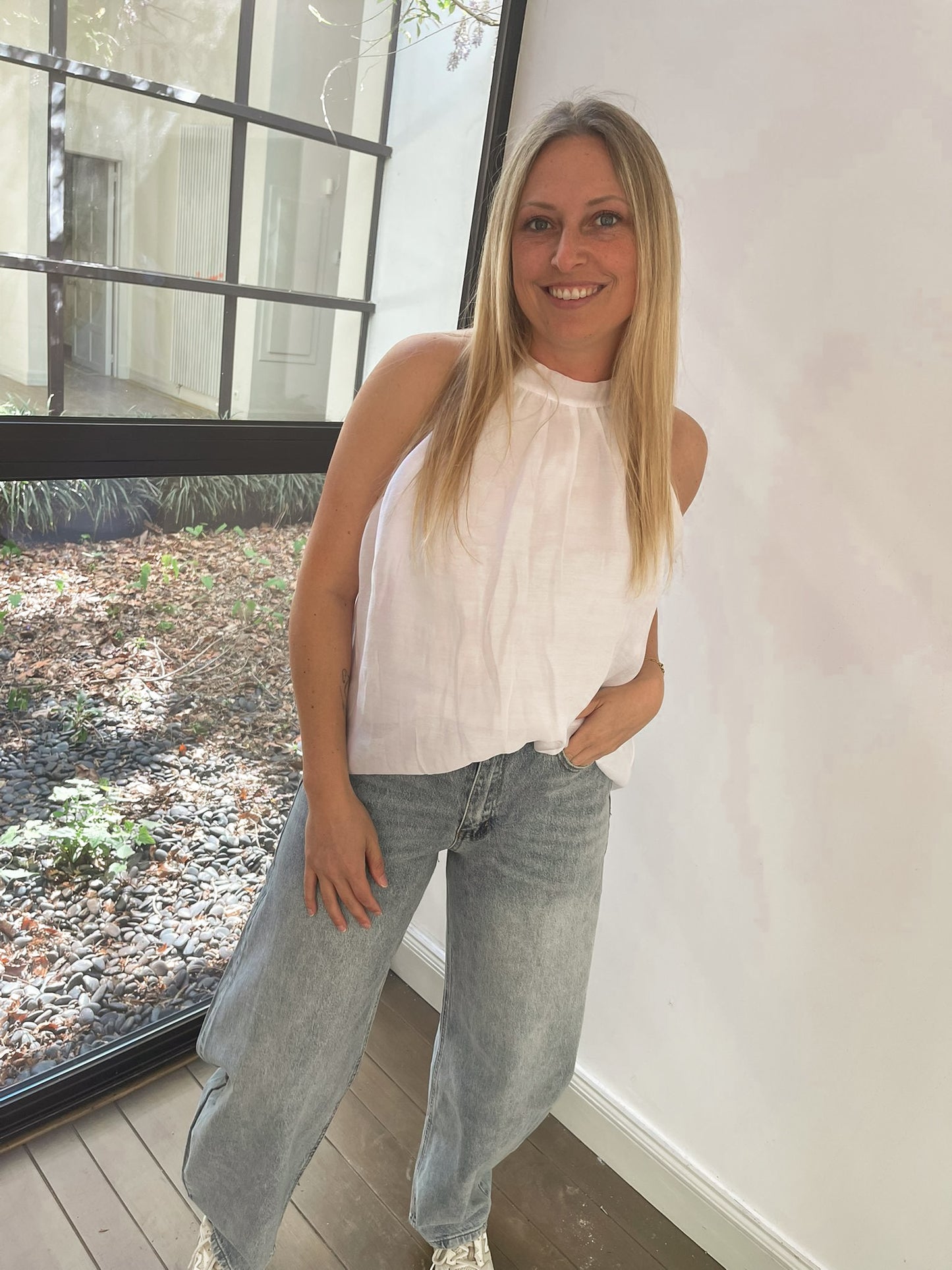 Sorella chic top white