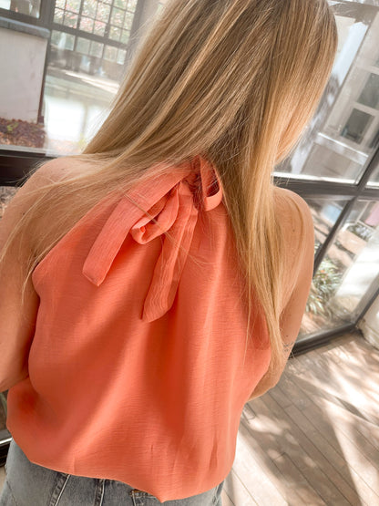 Sorelle chic top peach