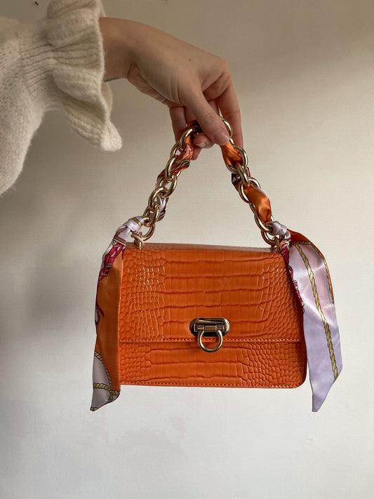 Leah bag oranje