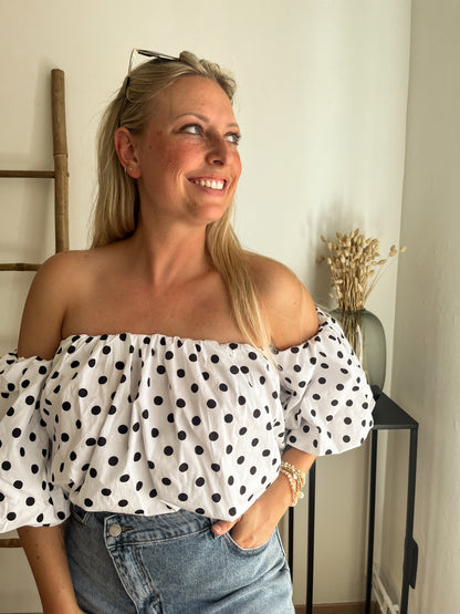 Celeste top dots