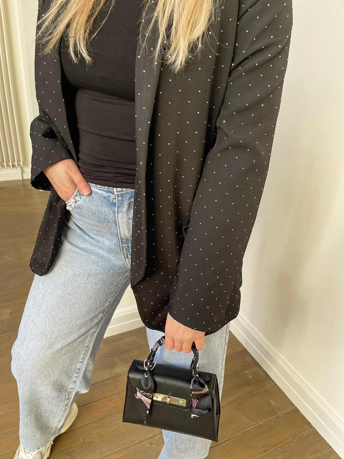 Myla blazer black