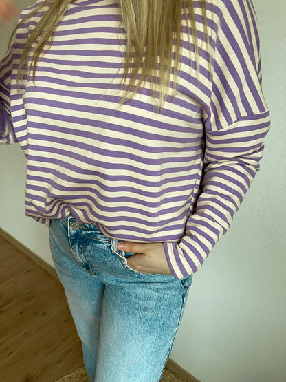 Eva longsleeve paars