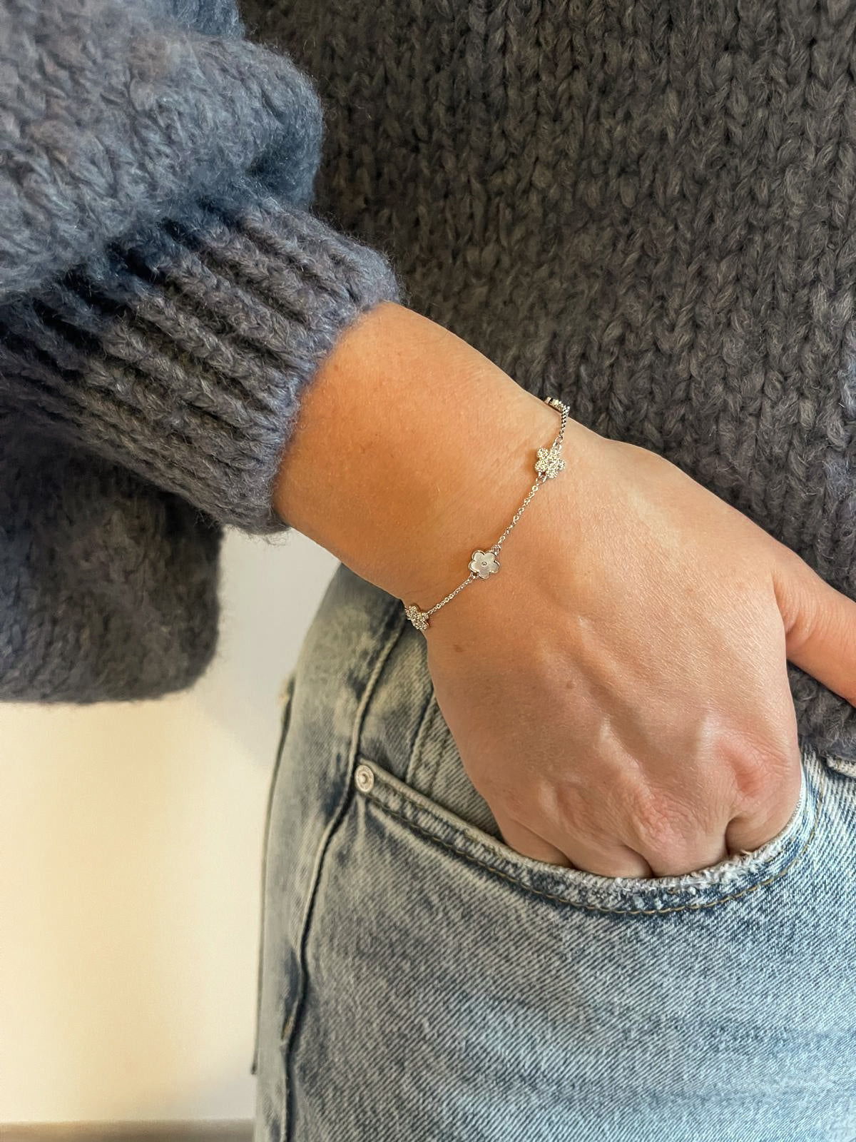 Bracelet flower small