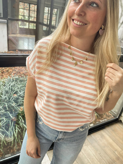 Necklace gold palmtrees
