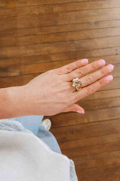 Ring diamonds gold