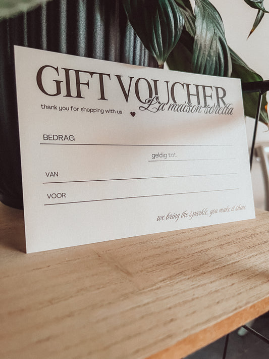 Gift voucher