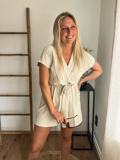 Marbelle playsuit sand