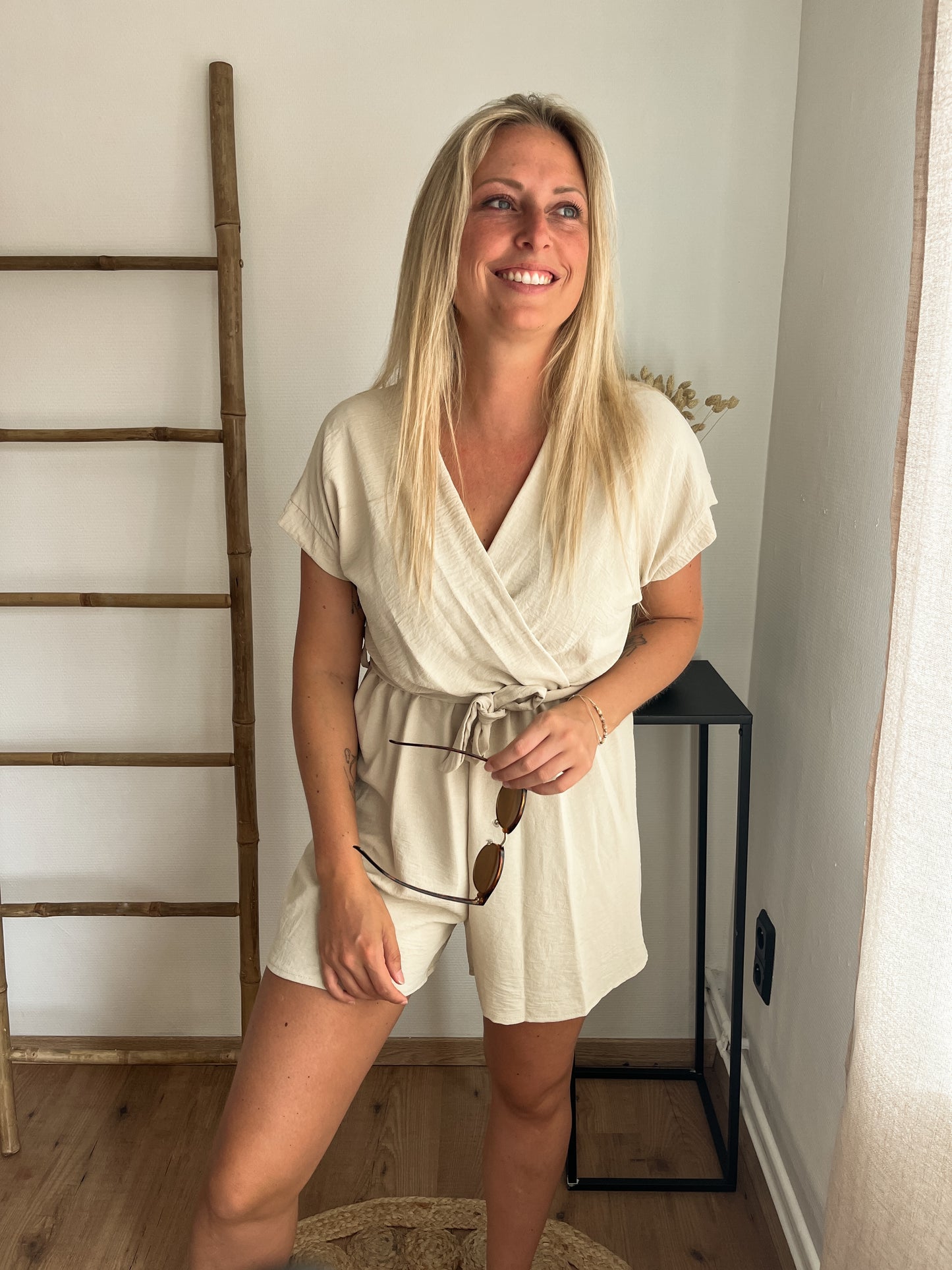 Marbelle playsuit sand