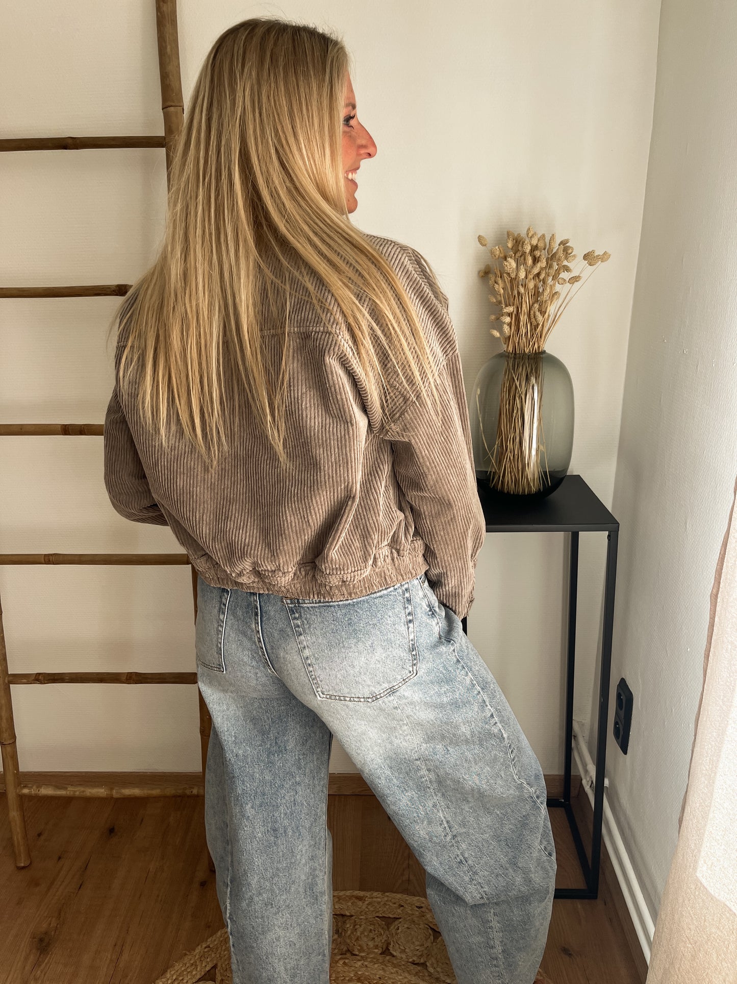Honey jacket soft taupe