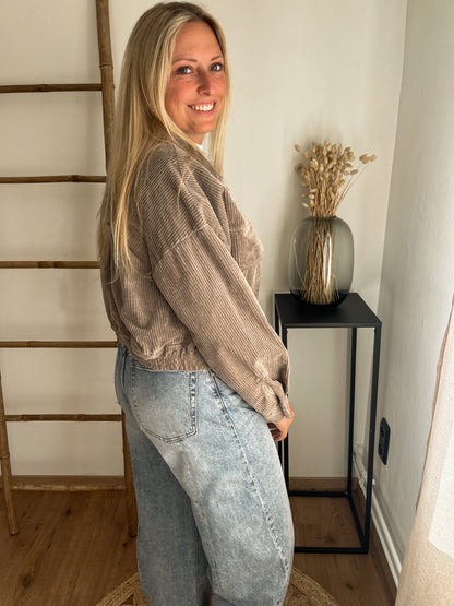Honey jacket soft taupe