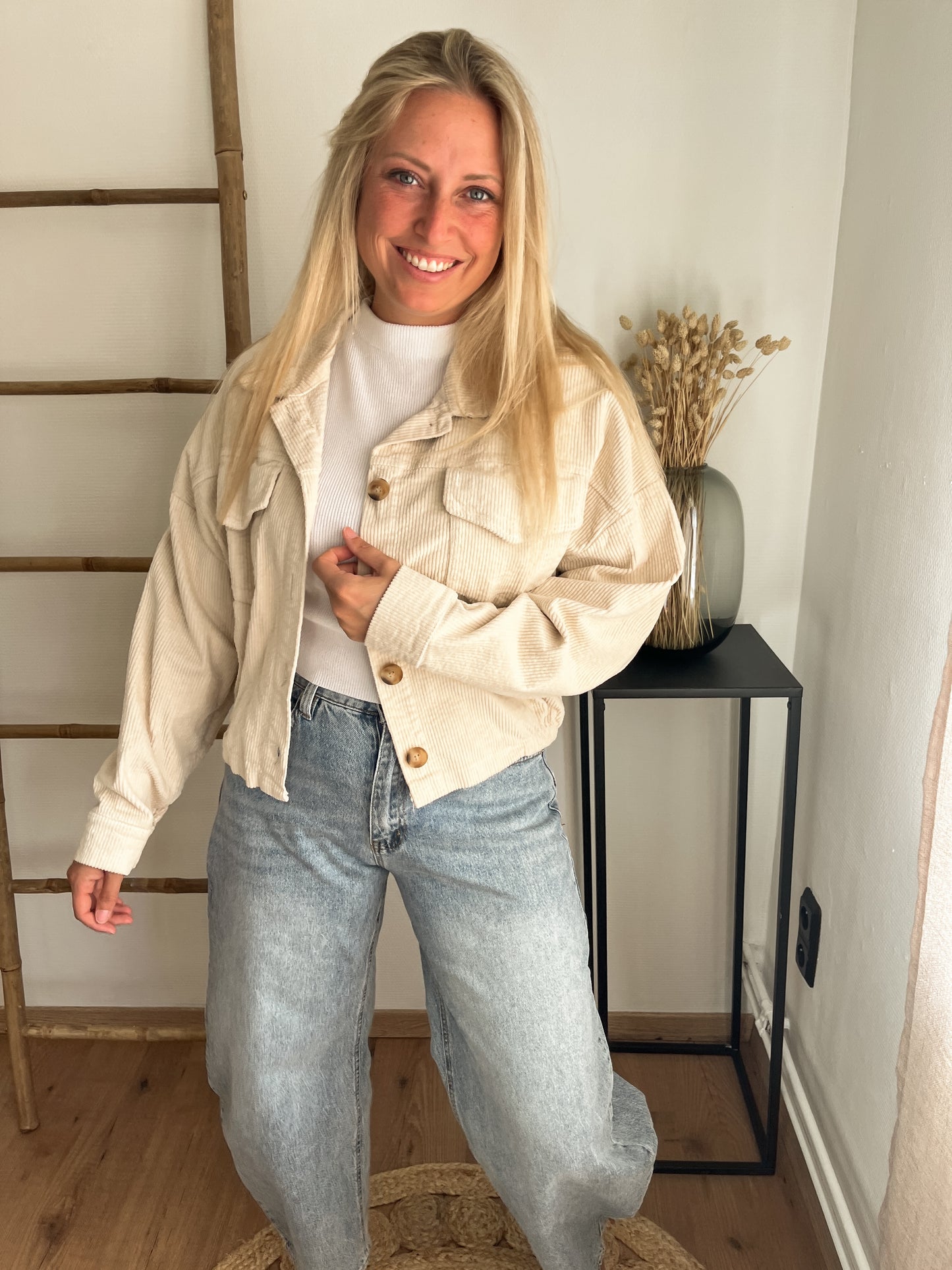 Honey jacket creme