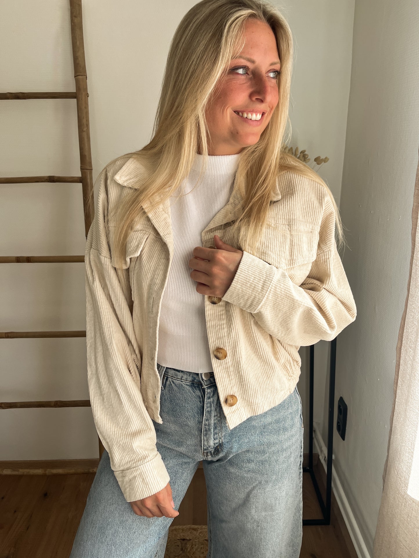 Honey jacket creme