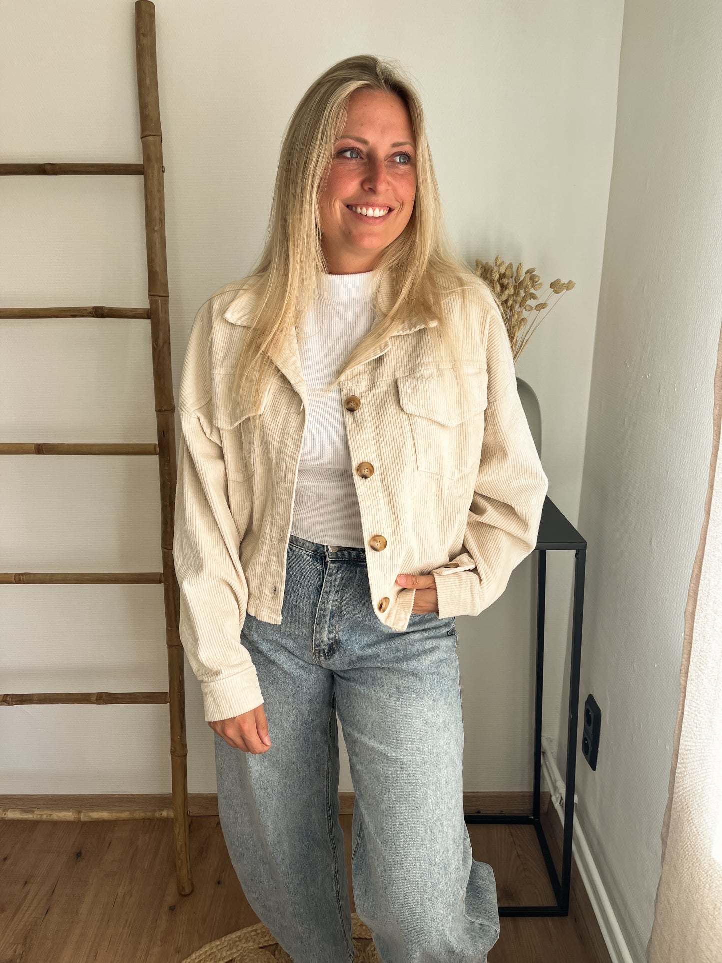 Honey jacket creme