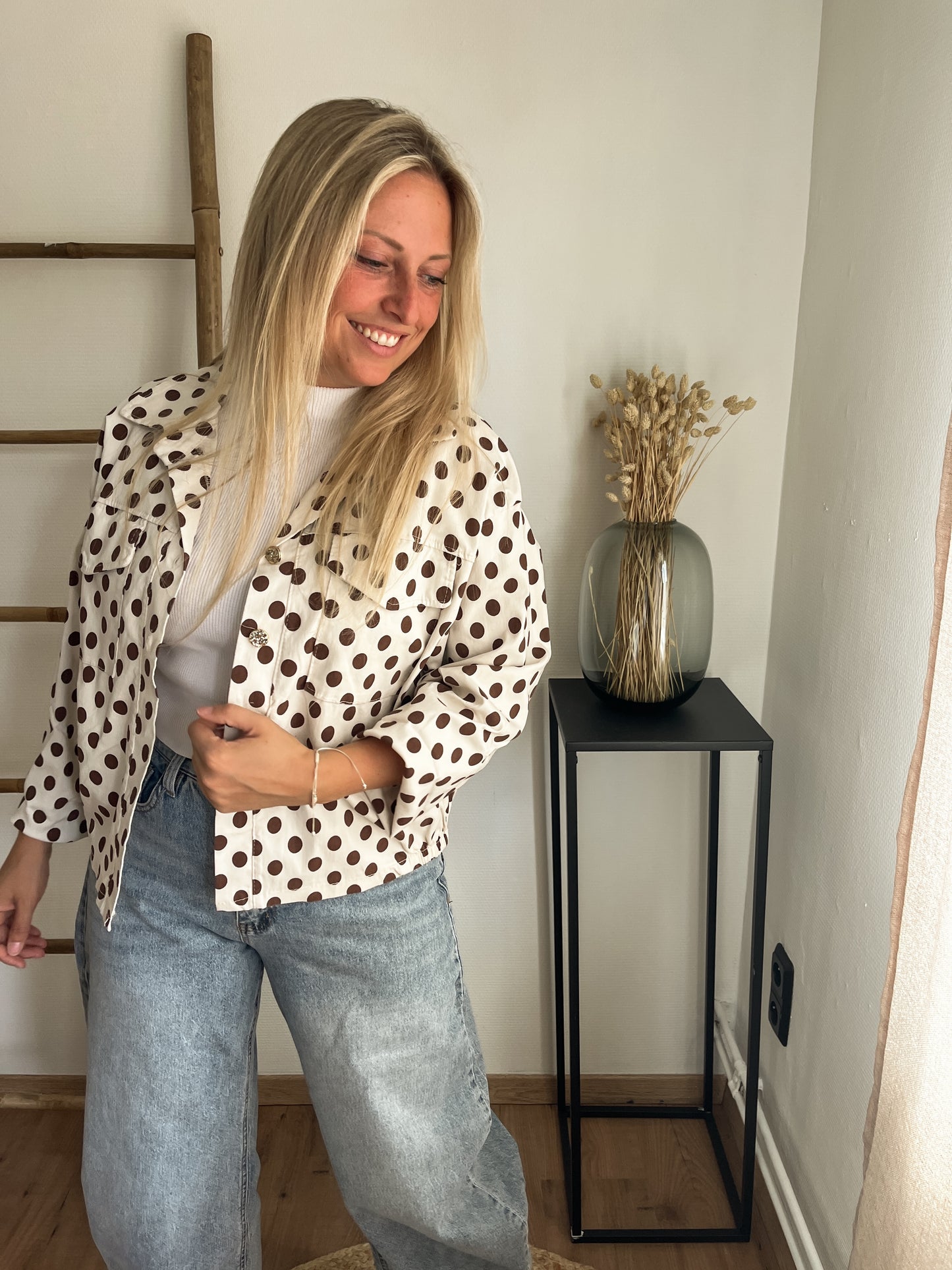 Polka dots jacket