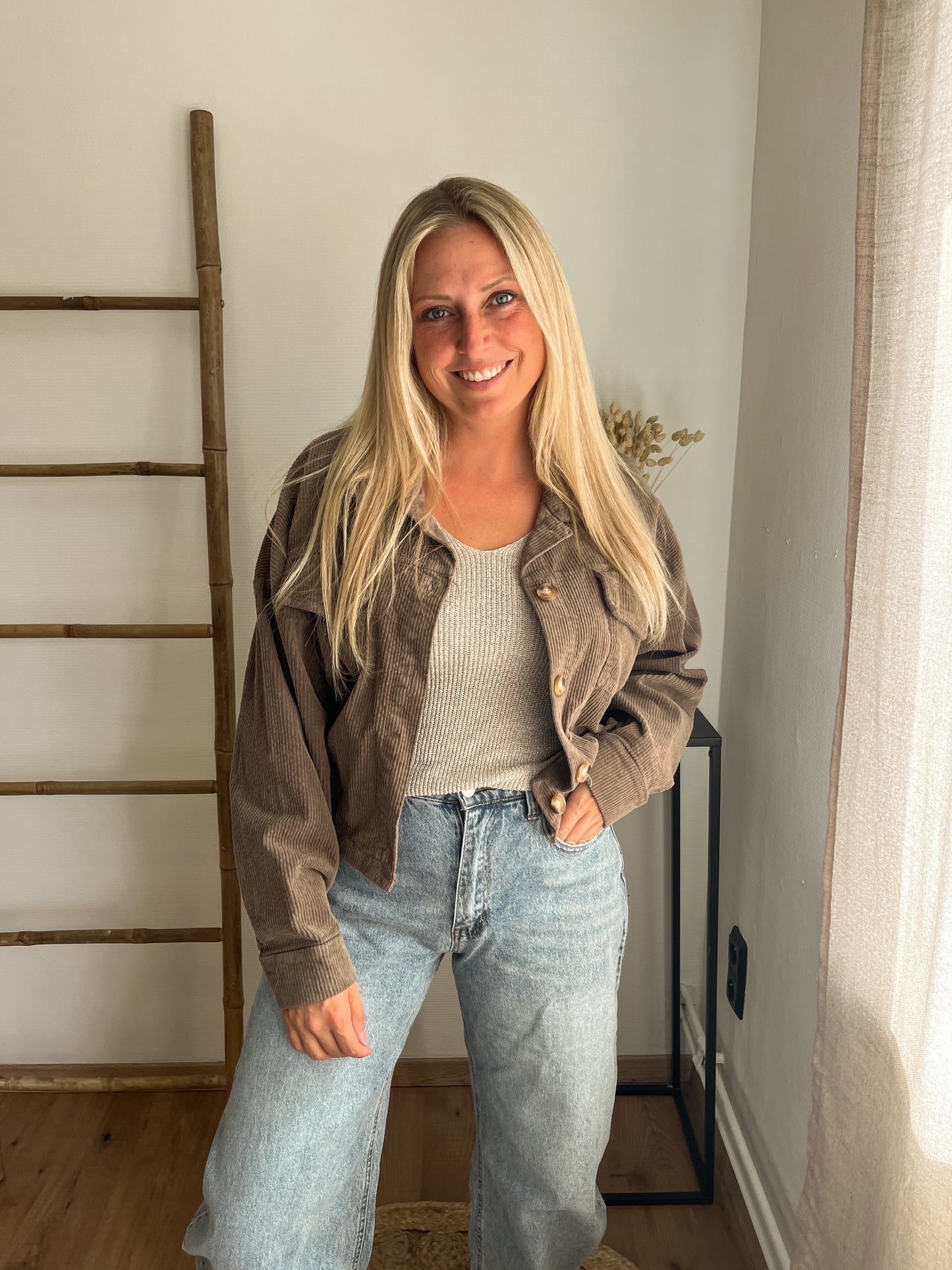Honey jacket mokka