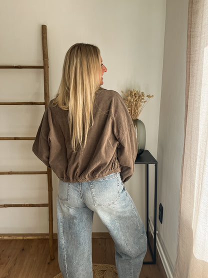 Honey jacket mokka