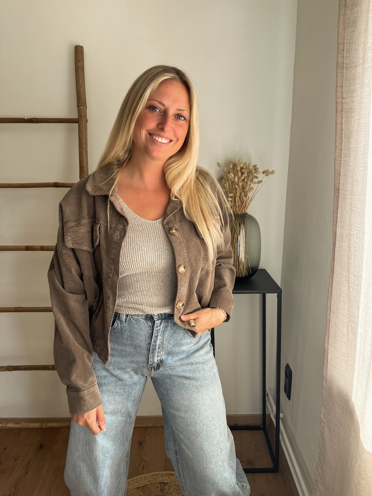 Honey jacket mokka