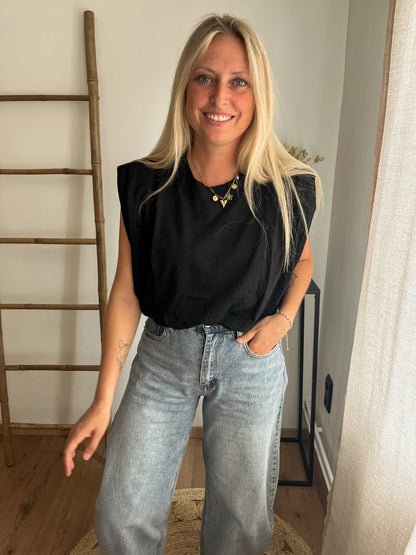 Romée top black