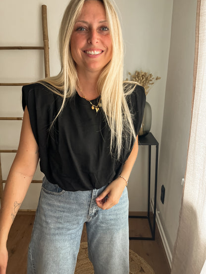 Romée top black