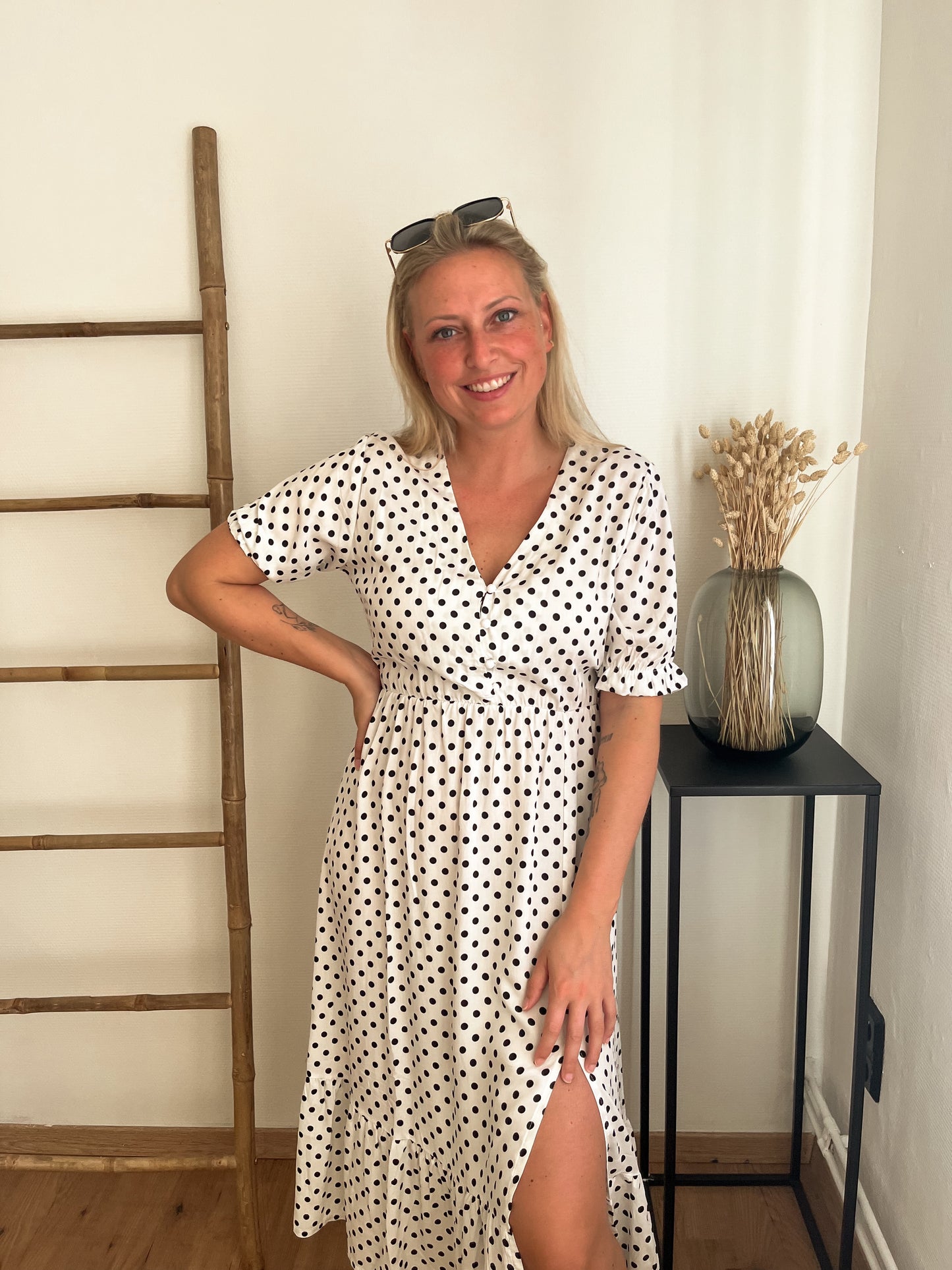 Mila dot dress