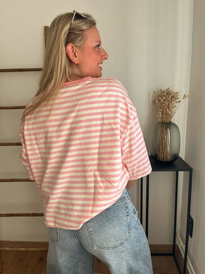 Amour stripe shirt