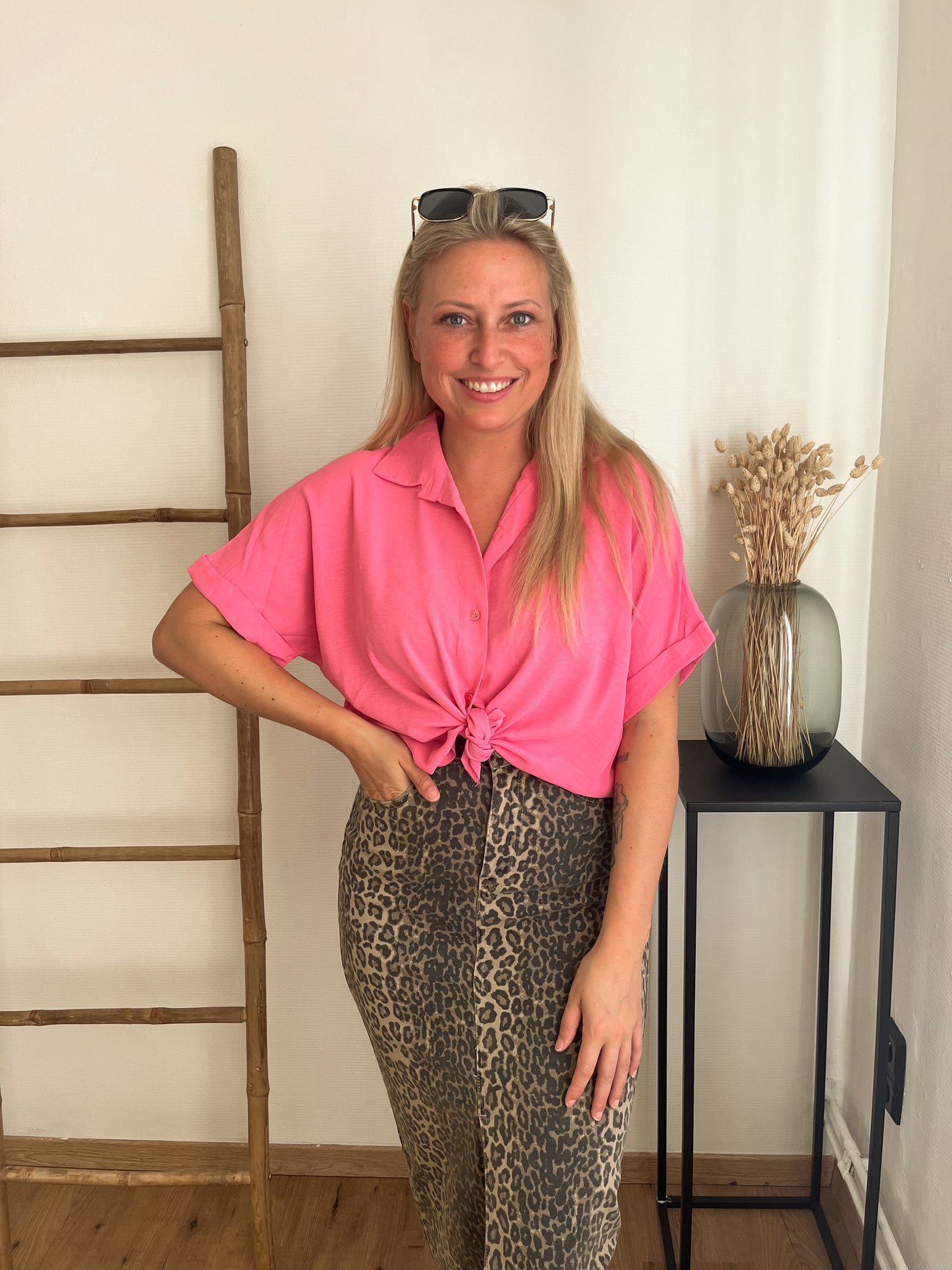 Sunkissed pink shirt
