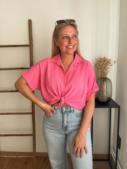 Sunkissed pink shirt