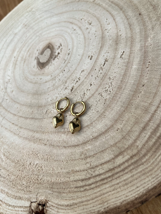 Earrings little hearts