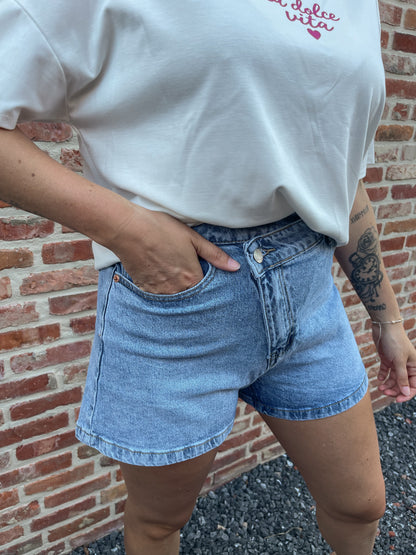 Summer denim short