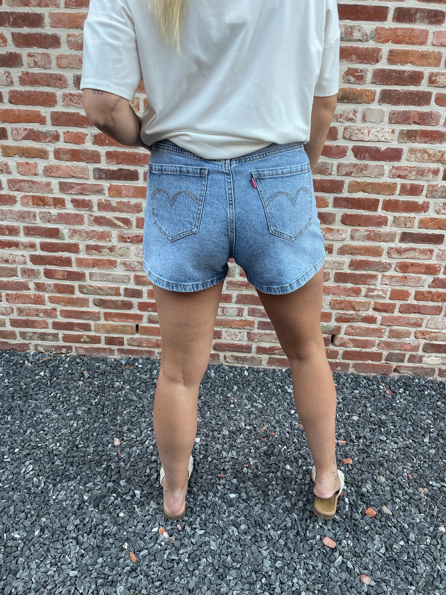 Summer denim short