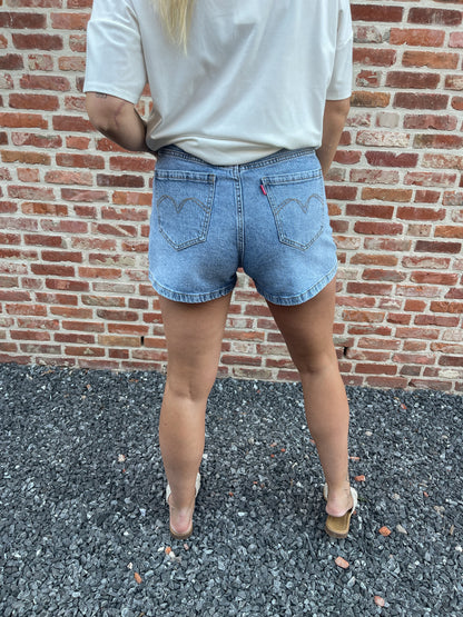 Summer denim short