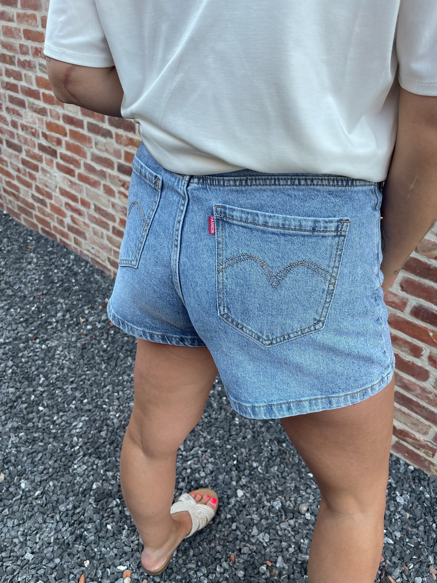 Summer denim short