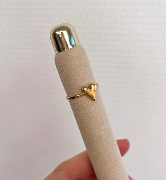 Ring Gold Heart