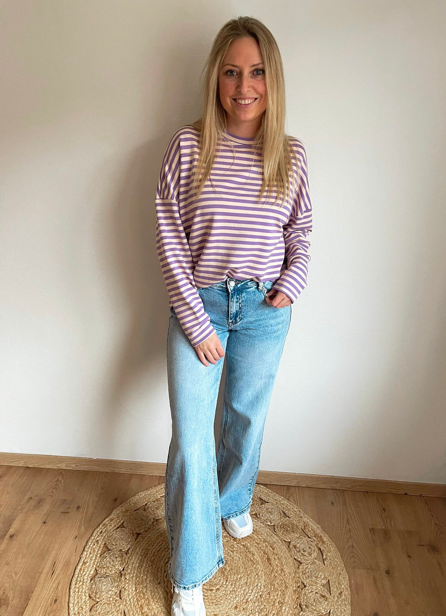 Eva longsleeve paars