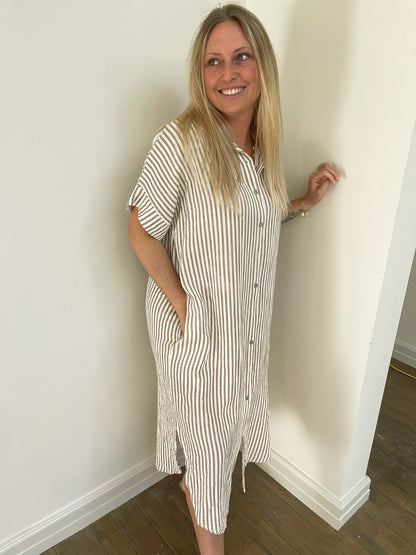 Sugar pop dress beige