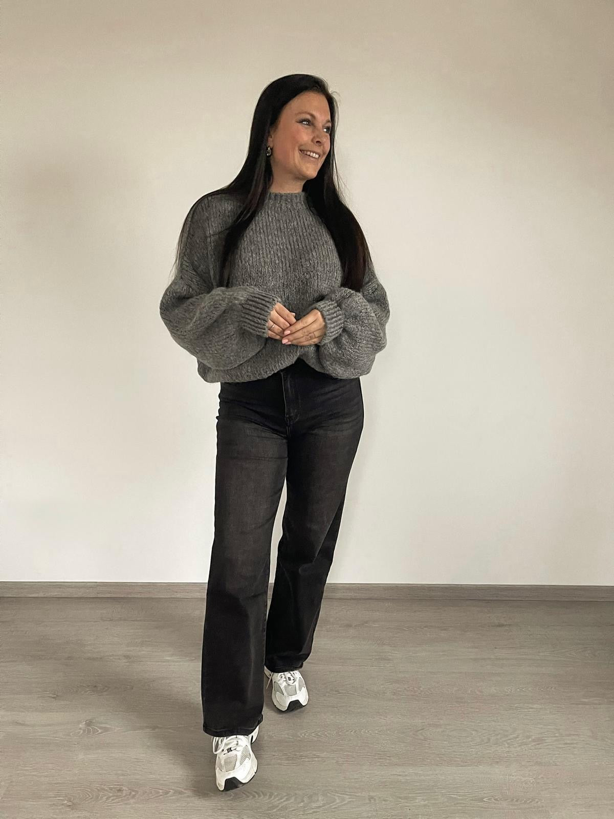 Olivia pull grijs
