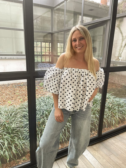 Celeste top dots